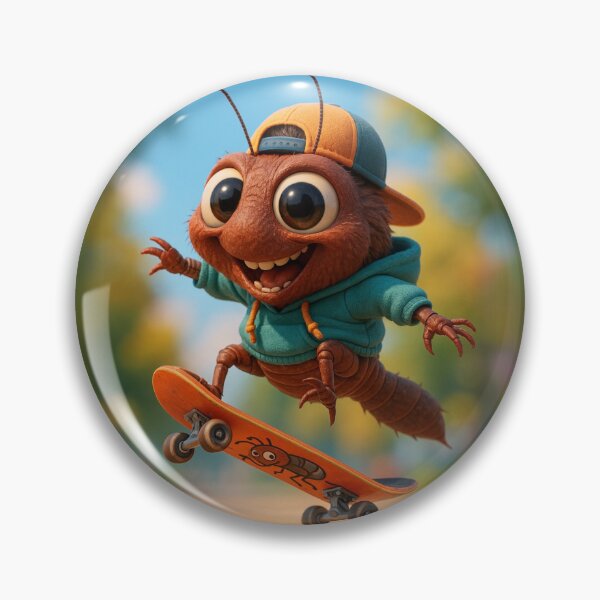 Item preview, Skater Flea Beetle designed and sold by Sillytoe.