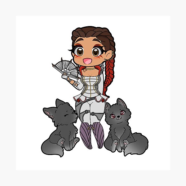 Item preview, Chibi inspiré de Loba designed and sold by Stitches Designs.
