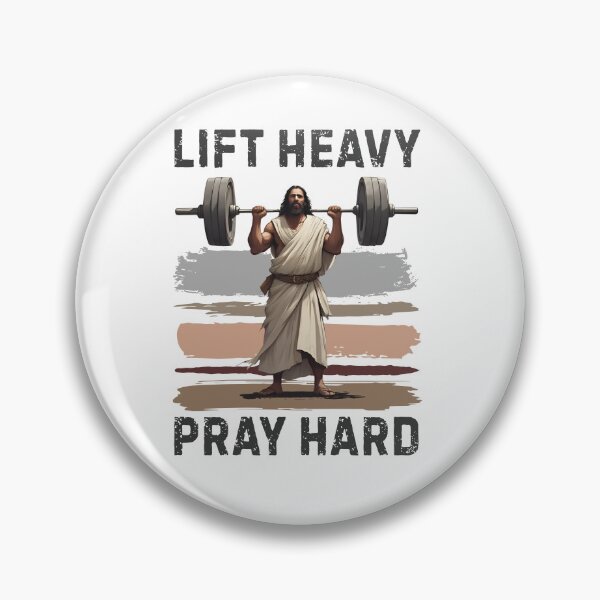 Item preview, Lift Heavy Pray Hard  designed and sold by Pishpunta.