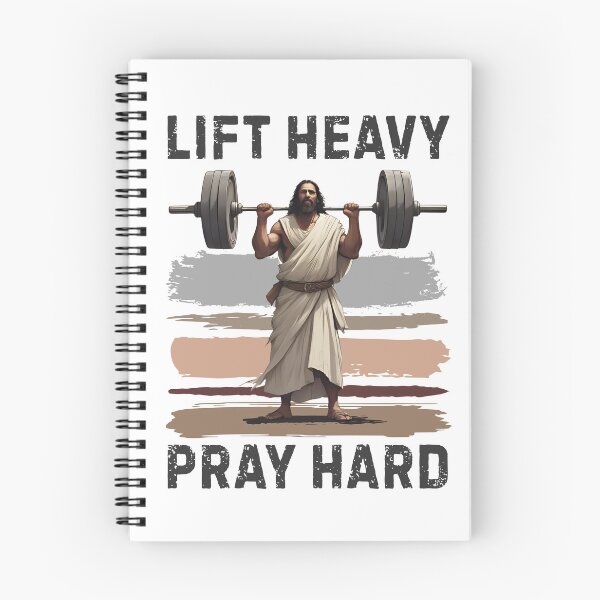 Item preview, Lift Heavy Pray Hard  designed and sold by Pishpunta.