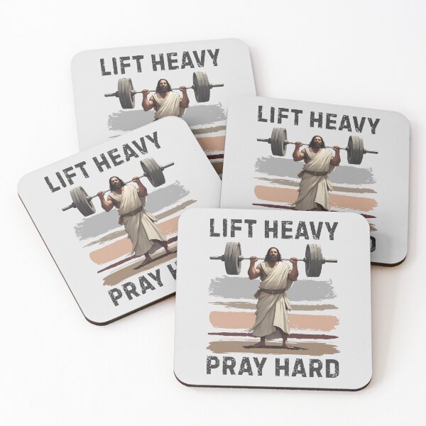 Item preview, Lift Heavy Pray Hard  designed and sold by Pishpunta.