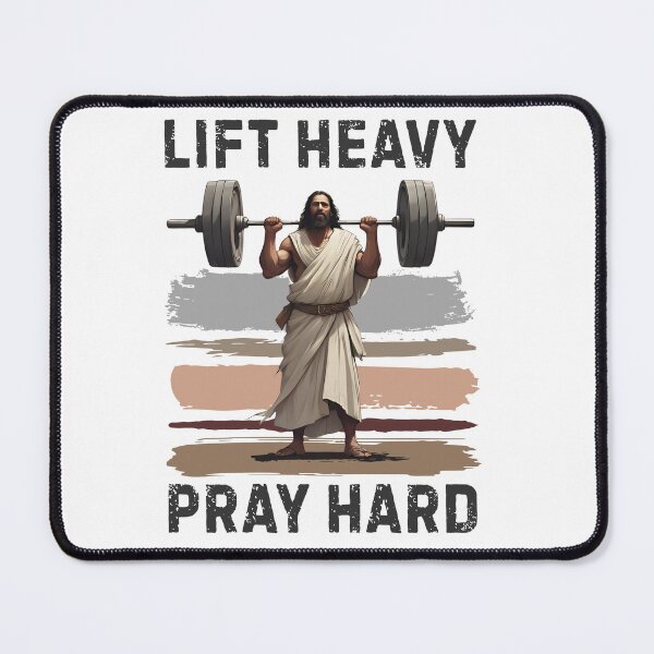 Item preview, Lift Heavy Pray Hard  designed and sold by Pishpunta.