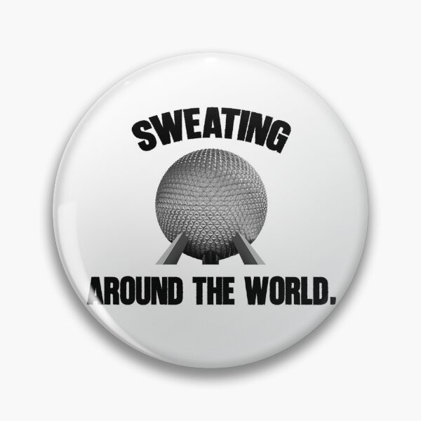 Item preview, Sweating Around the World Disney World Epcot Funny Meme Design Family Trip Summer 2025 designed and sold by marillus.