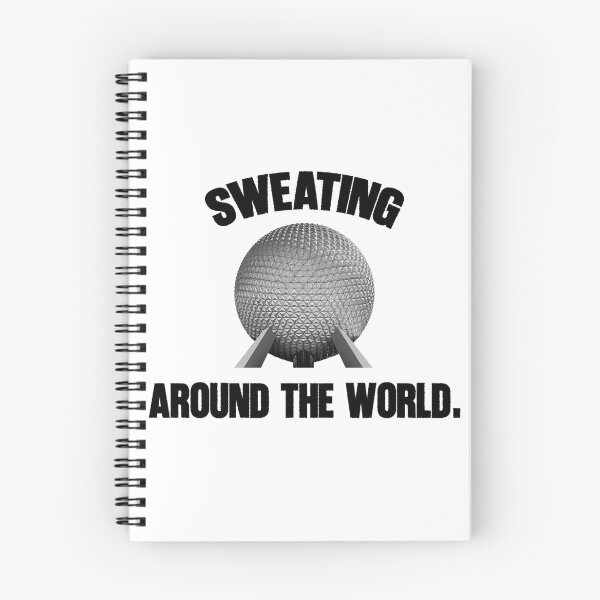 Item preview, Sweating Around the World Disney World Epcot Funny Meme Design Family Trip Summer 2025 designed and sold by marillus.