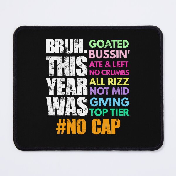 Item preview, Bruh This Year Was Goated designed and sold by AniArtPL.