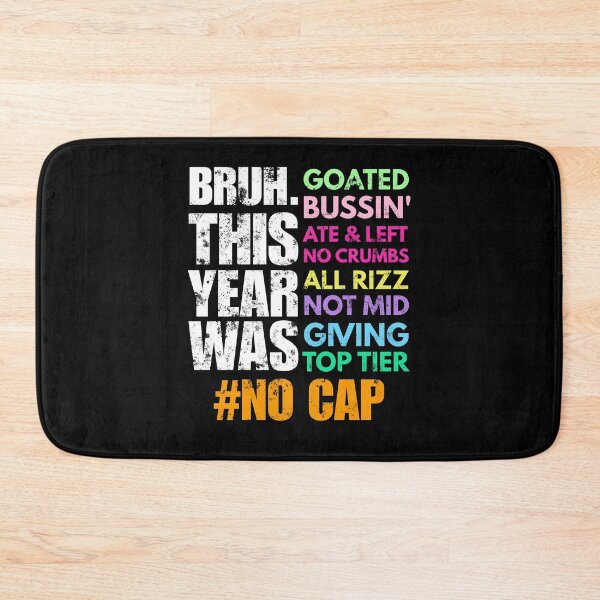 Item preview, Bruh This Year Was Goated designed and sold by AniArtPL.