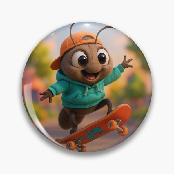 Item preview, Skater Flour Beetle designed and sold by Sillytoe.