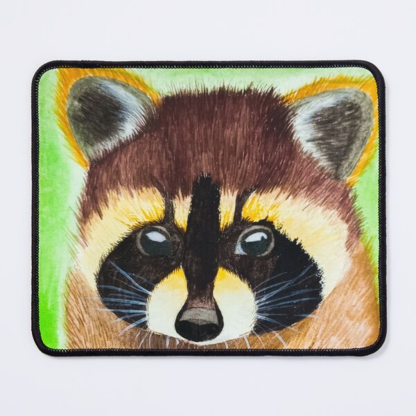 Item preview, Cute raccoon painted in watercolor. designed and sold by Greitas.