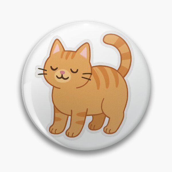 Item preview, Smug Tabby – Orange Cat Sticker designed and sold by IdleHype.
