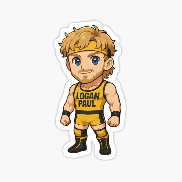 Item preview, Logan Paul Wrestling Gear - Still Humble Chibi  designed and sold by Justgee92.