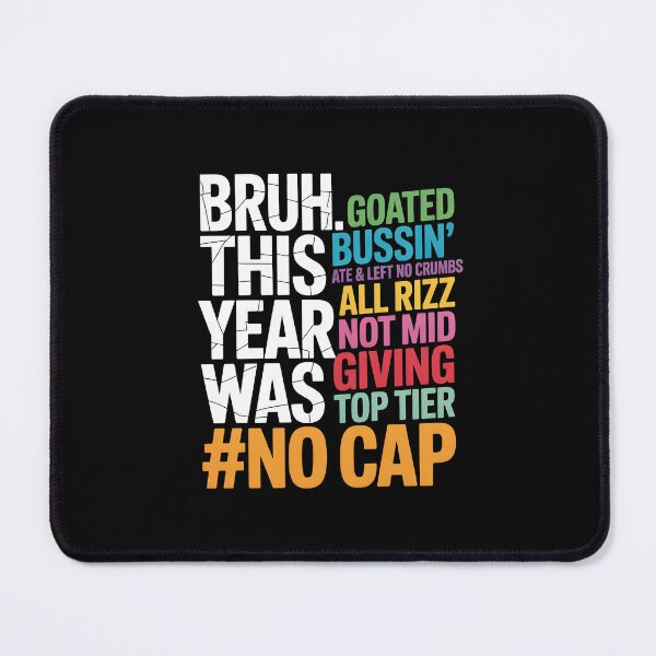 Item preview, Bruh This Year Was Goated designed and sold by AniArtPL.