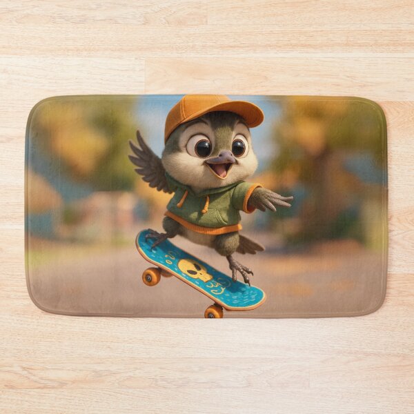Item preview, Skater Flycatcher designed and sold by Sillytoe.