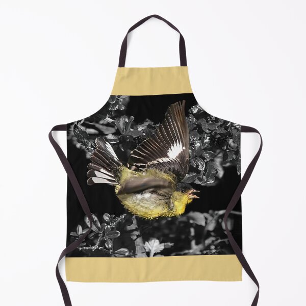 Item preview, Male Lawrence's Goldfinch in Flight designed and sold by CarolM.