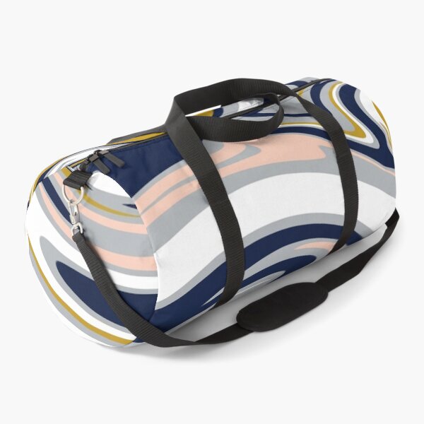 Item preview, Marble Swirls in Navy and Gold designed and sold by Owcomm.