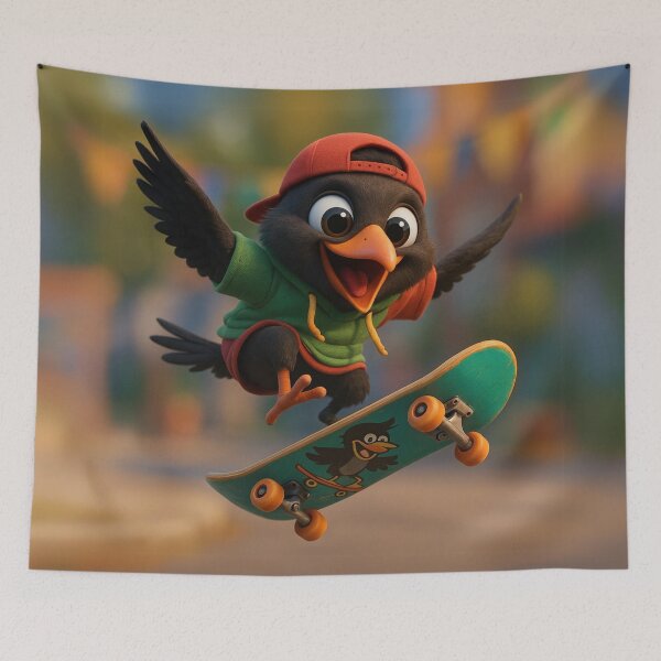 Item preview, Skater Frigatebird designed and sold by Sillytoe.