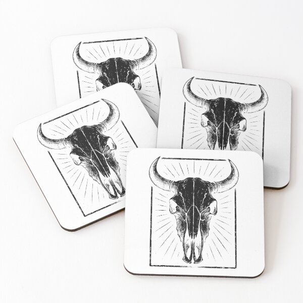 Item preview, Buffalo Skull Dark Art designed and sold by FarieArt.