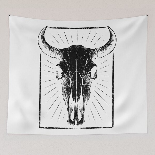 Item preview, Buffalo Skull Dark Art designed and sold by FarieArt.