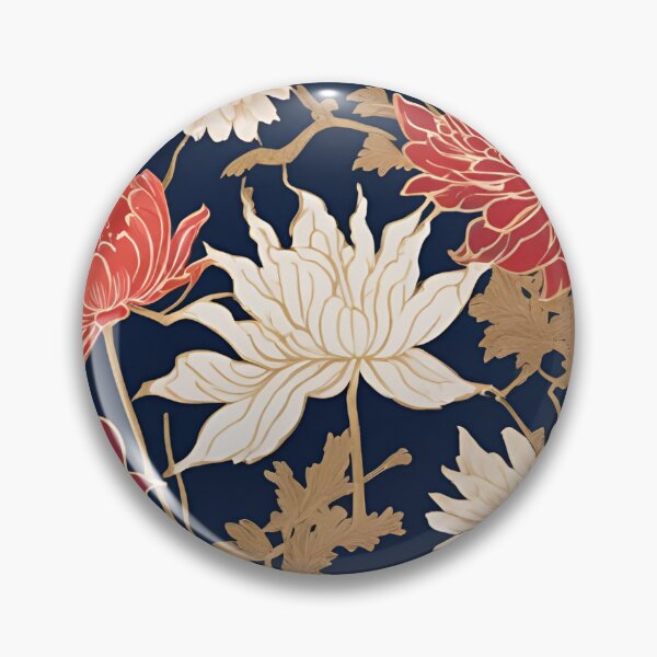 Item preview, Traditional Japanese Wagara Flower Pattern designed and sold by kachystore.
