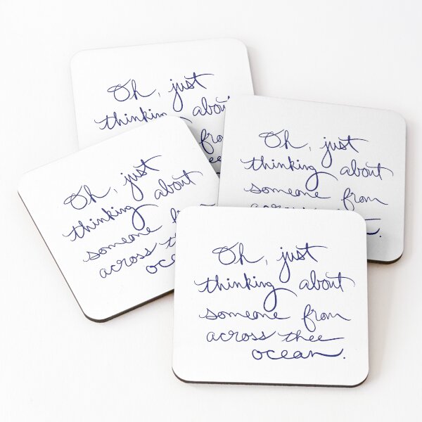 Item preview, Oh, just thinking about someone from across thee ocean. designed and sold by abeink.
