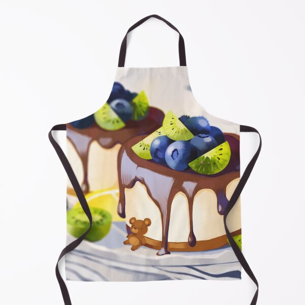 Item preview, Blueberry kiwi cheesecake designed and sold by namocchiart.