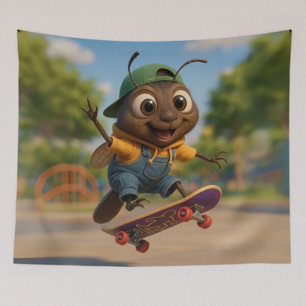 Item preview, Skater Grapevine Beetle designed and sold by Sillytoe.