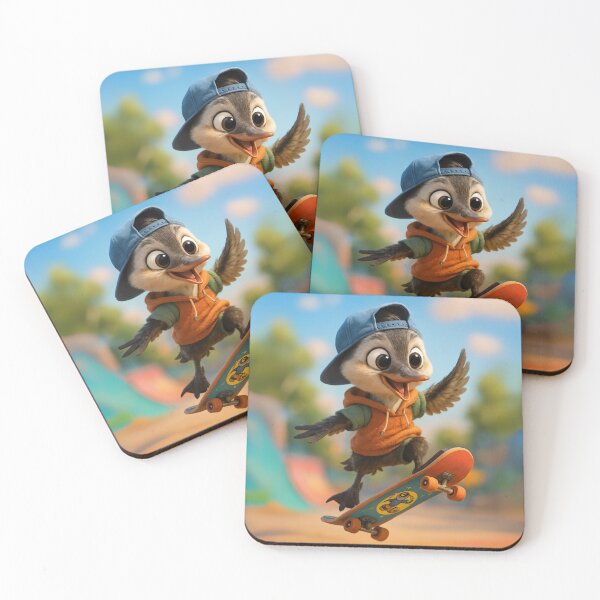Item preview, Skater Grebe designed and sold by Sillytoe.