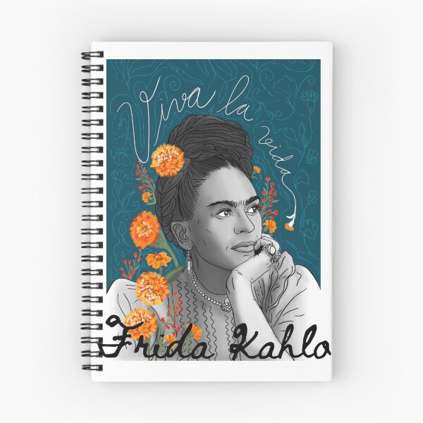 Item preview, Frida Kahlo Long Live Life designed and sold by Pretty Postcards.