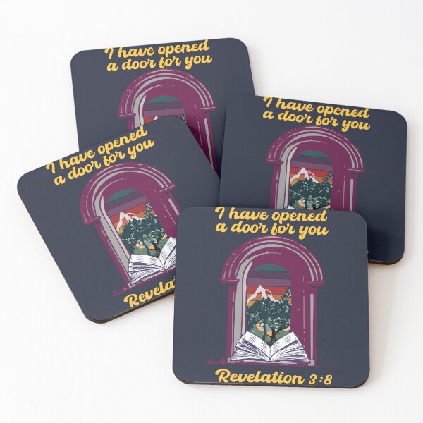 Item preview, Revelations 3:8 Bible Verse designed and sold by EdifiedExpressions.