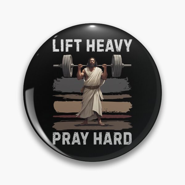 Item preview, Lift Heavy Pray Hard  designed and sold by Pishpunta.