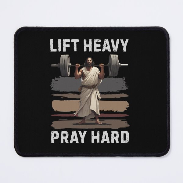 Item preview, Lift Heavy Pray Hard  designed and sold by Pishpunta.