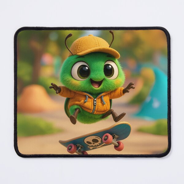 Item preview, Skater Green June Beetle designed and sold by Sillytoe.