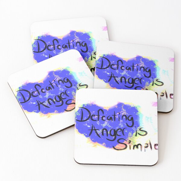 Item preview, Defeating Anger Is Simple designed and sold by Gina Deals Shop.