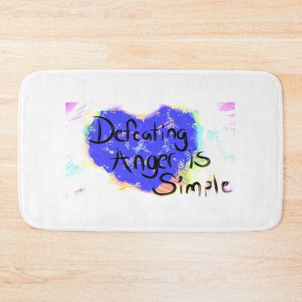 Item preview, Defeating Anger Is Simple designed and sold by Gina Deals Shop.