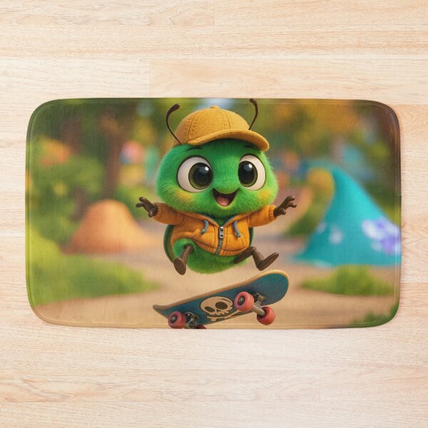 Item preview, Skater Green June Beetle designed and sold by Sillytoe.
