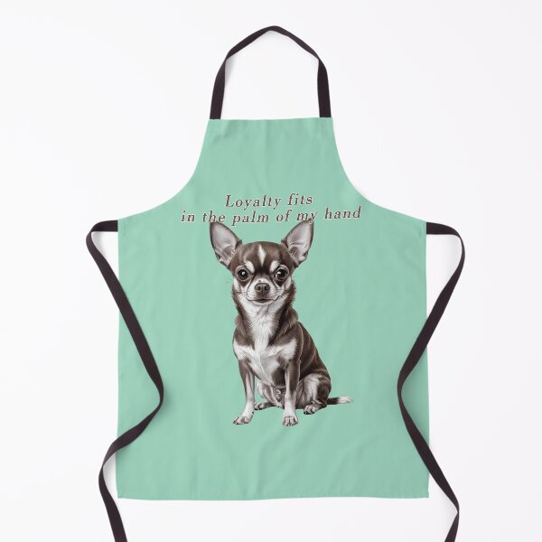 Item preview, Tiny Size, Endless Loyalty – Brown Chihuahua designed and sold by Pawtraitvibes.