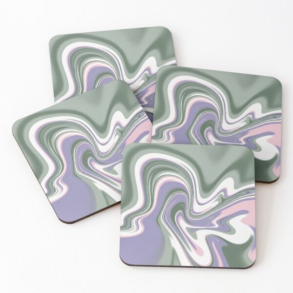 Item preview, Soft Pastel Liquid Swirl Pattern designed and sold by Owcomm.