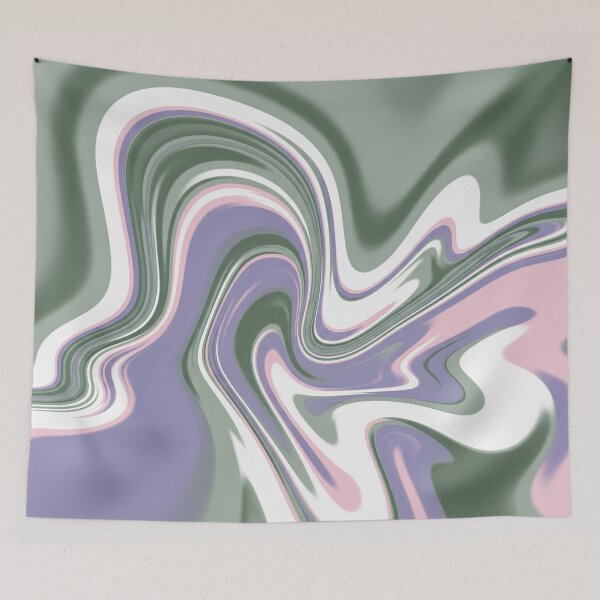 Item preview, Soft Pastel Liquid Swirl Pattern designed and sold by Owcomm.