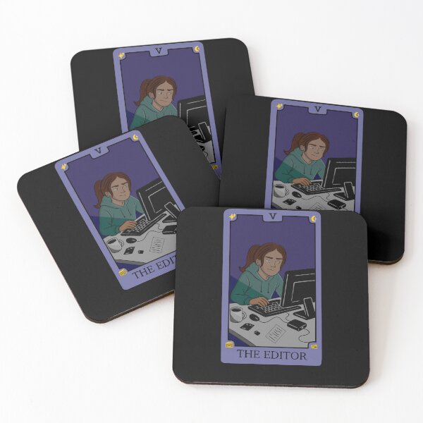 Item preview, Editor Tarot Card designed and sold by artbyaimie.