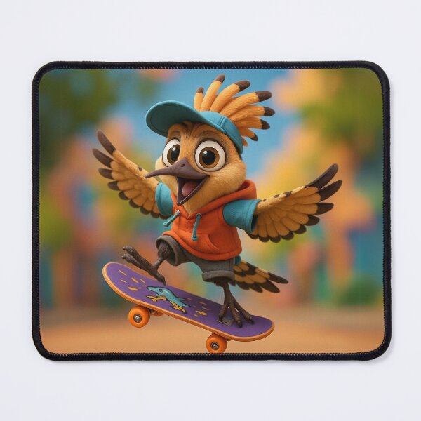 Item preview, Skater Hoopoe designed and sold by Sillytoe.
