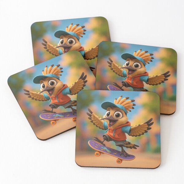 Item preview, Skater Hoopoe designed and sold by Sillytoe.