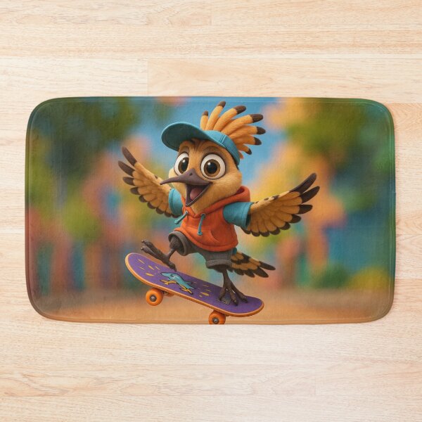 Item preview, Skater Hoopoe designed and sold by Sillytoe.