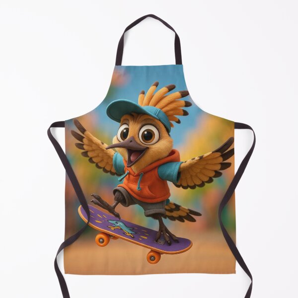Item preview, Skater Hoopoe designed and sold by Sillytoe.
