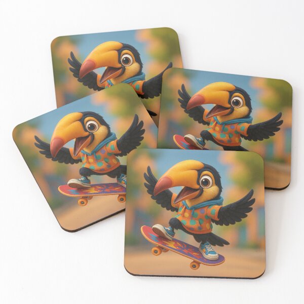 Item preview, Skater Hornbill designed and sold by Sillytoe.