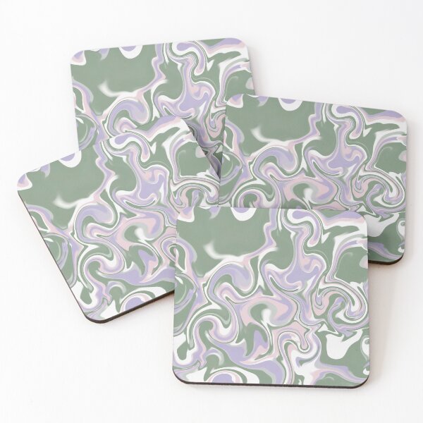 Item preview, Abstract Pastel Marbling Swirls designed and sold by Owcomm.