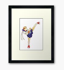 Sakura Street Fighter Framed Print