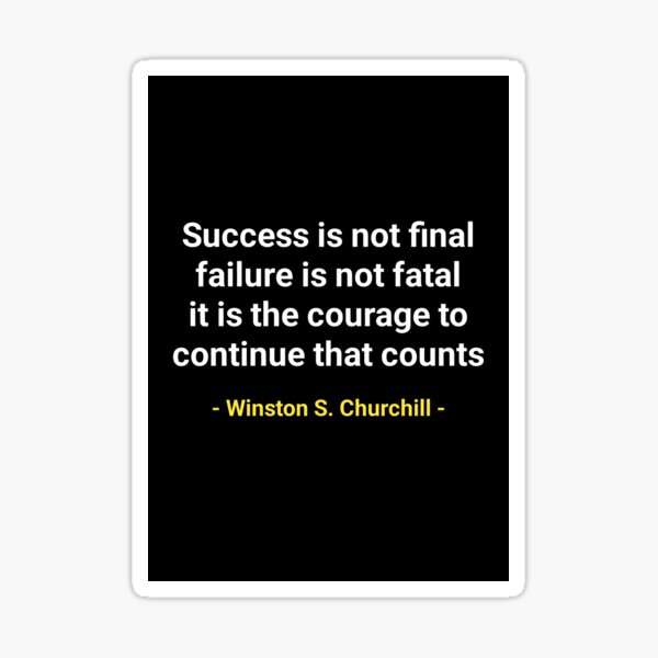 Item preview, Quotes Winston s.churchill designed and sold by azkiya'S.