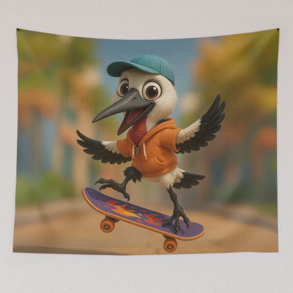 Item preview, Skater Jabiru designed and sold by Sillytoe.