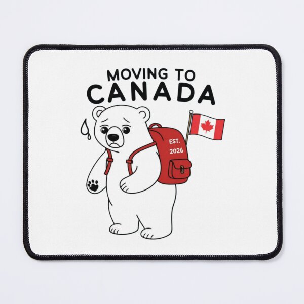 Item preview, Climate Refugee: Polar Bear Edition - Limited Eco-Conscious Art , bear, moving to Canada, designed and sold by Tzemo101.