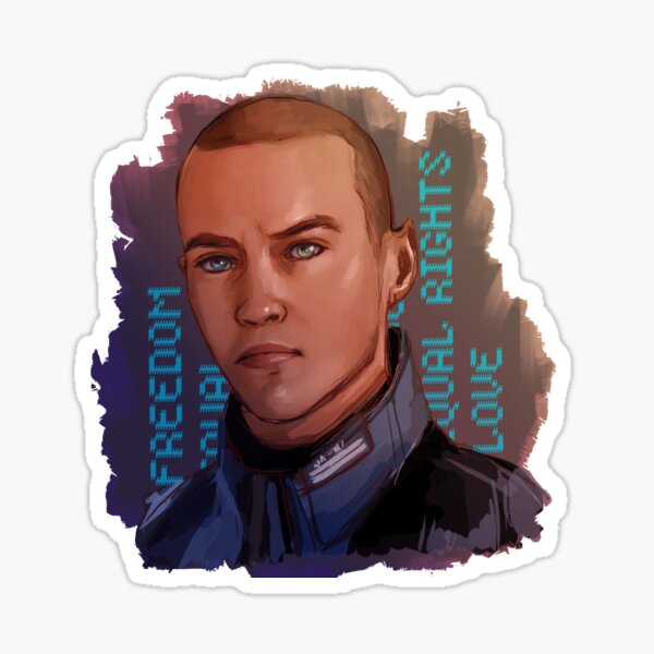 Detroit Become Human Markus Cosplay RK200 Android Decal 