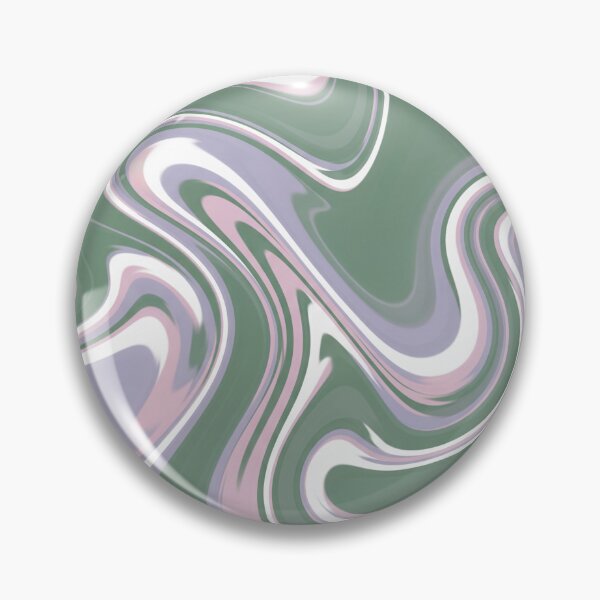 Item preview, Soft Abstract Marble Waves in Green and Lavender designed and sold by Owcomm.